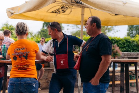 V osrčju dežele terana; Vir: Arhiv Občine Sežana 